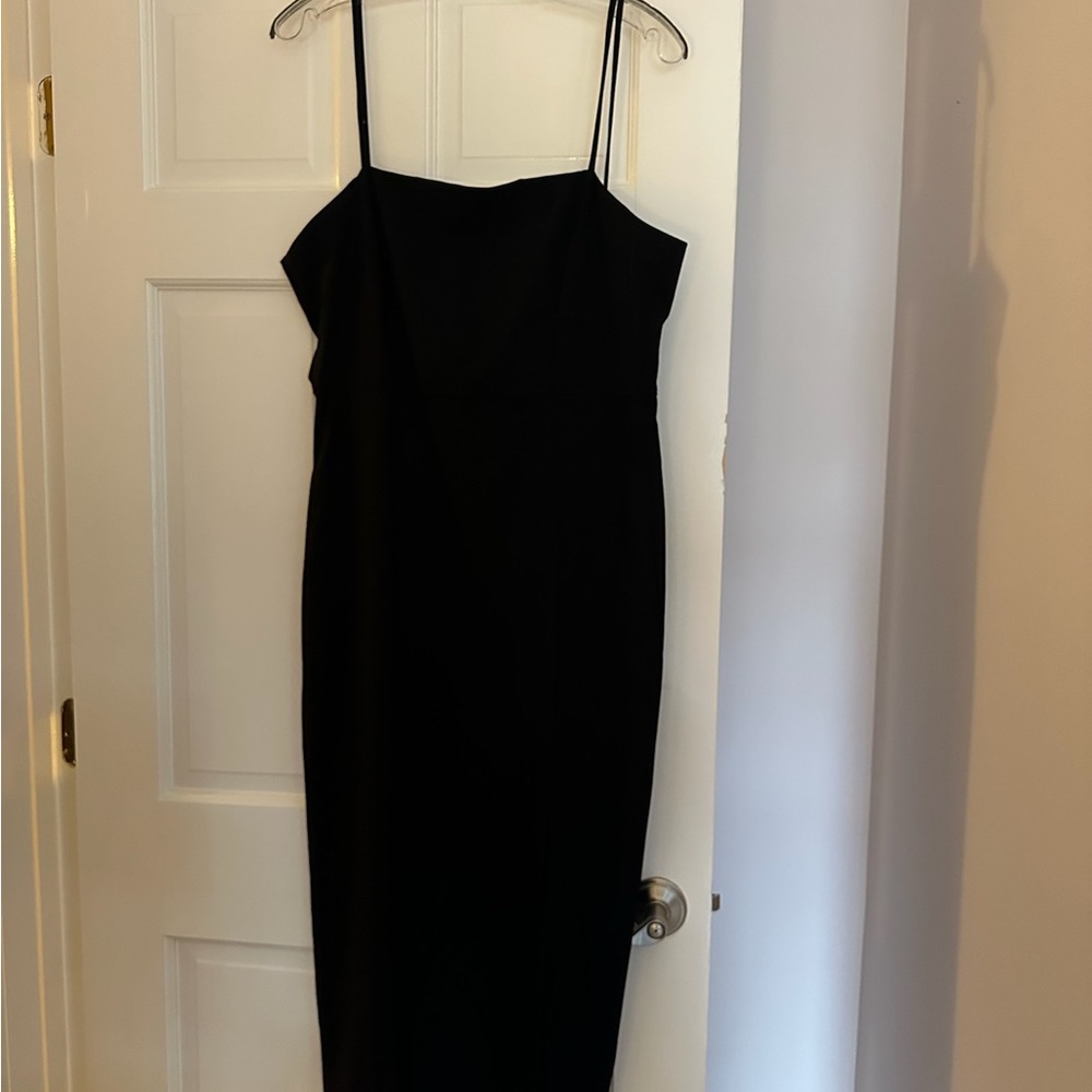 Zara Black Strapless Dress
